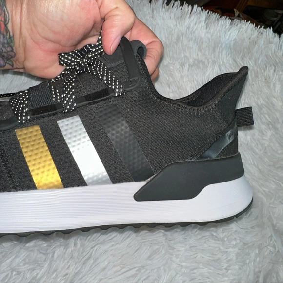 Adidas x Shoe Palace U Path Run Men's Black Silver Gold FW2323 Sz 10 Running - Picture 6 of 11